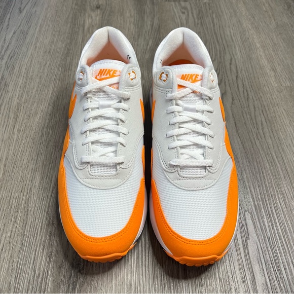 New Nike Air Max 1 ‘86 OG Mens Sz 11 Golf Shoes‎ White Ceramic Orange DV1403-118 main image 4